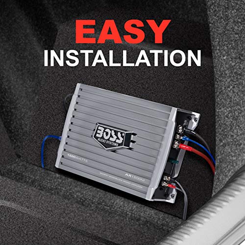 BOSS Audio Systems AR1500M Car Amplifier - 1500 Watts Max Power, 2 4 Ohm Stable, Class AB, Monoblock, Mosfet Power Supply, Remote Subwoofer Control - Image 5