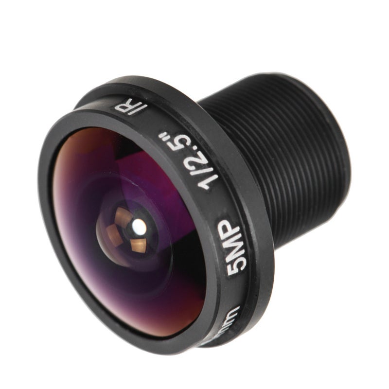 CCTV Lens: 180° Wide Angle HD Lens - M12x0.5 Thread Metal Lens for 1/3Inch & 1/4Inch CCD CCTV Cameras - Image 4