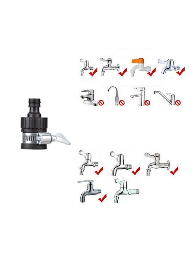 قابل للتوسع 50 قدم (حوالي 15 متر) مرنة خرطوم الحديقة ، فوهة خرطوم متعددة الوظائف ، خفيفة الوزن ، لا تشابك أو خرطوم المياه ، مناسبة في الهواء الطلق ، الفناء ، العشب ، غسيل السيارات ، المحيط ، والتخييم استخدام المركبة (الأخضر) - Image 2