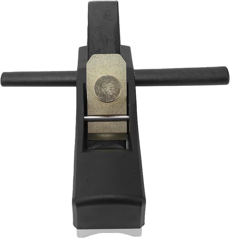 Naroote Wood Planer, Adjustable Hand Planer with 2 Inch No 65 Mn Steel, Lightweight Nylon Body Aluminum Alloy Bottom for Round Wooden Rods - Image 1