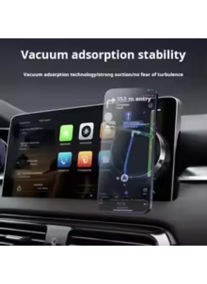 TIGER Upgraded Vacuum Magnetic Wireless Charger Suction Phone Mount – Perfect for Car, Mirror, Gym, and Home Use, Fast Charging for iPhone 12/13/14/15/16 Series  - Image 3