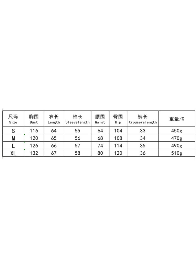 NIBEMINENT Women Suits Casual Fashion Solid O Neck Long Sleeve Sweatshirt High Waist Shorts  Autumn Simple Tracksuit - Image 4