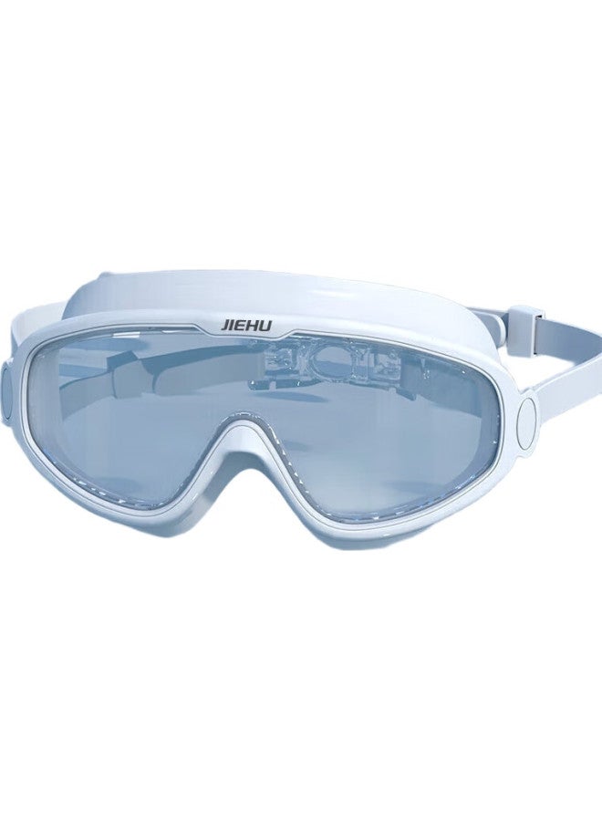 Jettiger Swimming Goggles For Men And Women, Adult High-Definition Anti-Fog Waterproof Large Frame Integrated Diving Swimming Glasses With Swim Cap Set, Swimming Equipment - Image 2