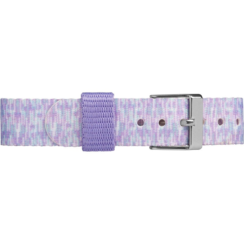 Timex Girls TW7C12200 Time Machines Purple/White Sport Elastic Fabric Strap Watch - Image 3