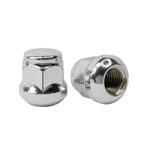 Mysttoo M12x1.5 Chrome Wheel Lug Stud Nut Set Compatible with Honda Accord Civic City CR-V CR-Z Fit HR-V Insight Element Prelude S2000 Acura Integra CL CSX EL ILX RSX TL TLX (4PCS) - Image 3
