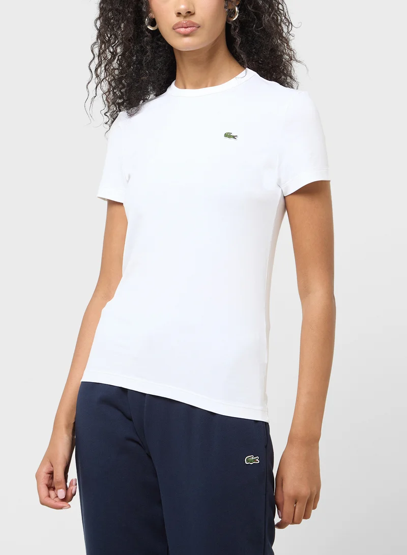 لاكوست Crew Neck T-Shirt