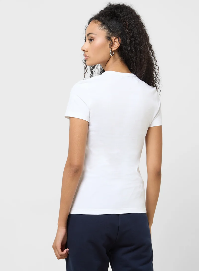لاكوست Crew Neck T-Shirt