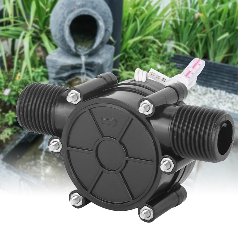 Micro Hydroelectric Generator: 0.5kg Low Water Pressure Start, High-efficiency Vorticity Impeller - Water Electricity Separation, Stainless Steel Build for Intelligent Faucets, Shower Room Lighting, G - Image 1
