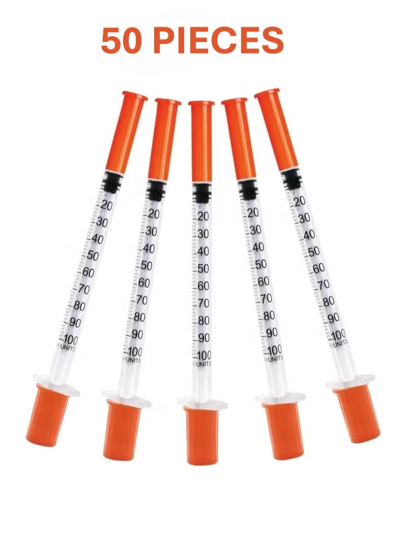 Verifine 1 ml Insulin Syringe 30G x 1/2 (6 mm) Individually Packed – 50 Pieces - Image 1