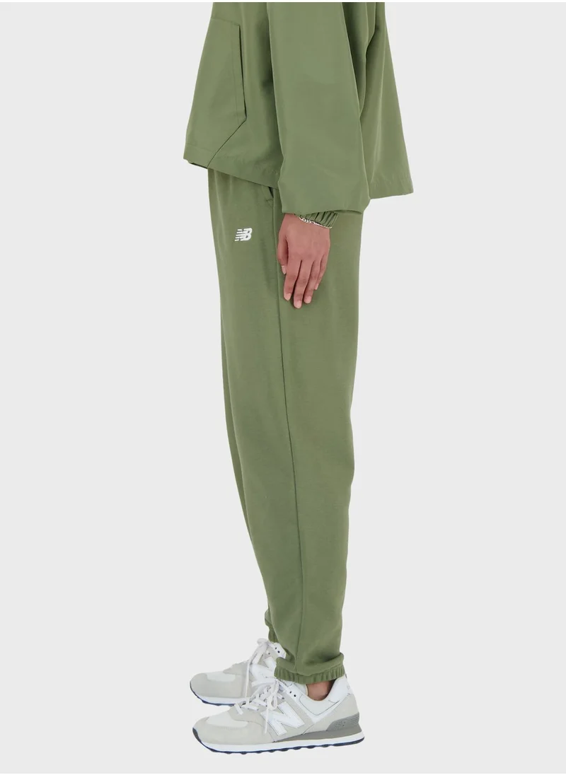 New Balance Logo French Terry Sweatpants