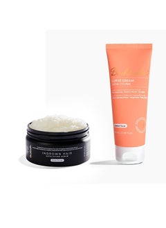 Bushbalm Bushbalm Tush Firming Cream (100 ml) for Firm and Tight Skin and Sweet Escape Exfoliating Scrub (236 ml) for Keratosis Pilaris  - Image 1