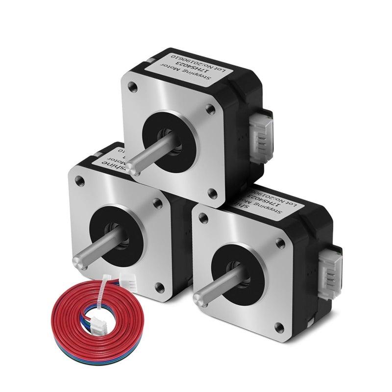 Nema17 Stepper Motor 3PCS With Xh2 54 For 3D Printer Titan Extruder 12V 24V 4 Lead - Image 5