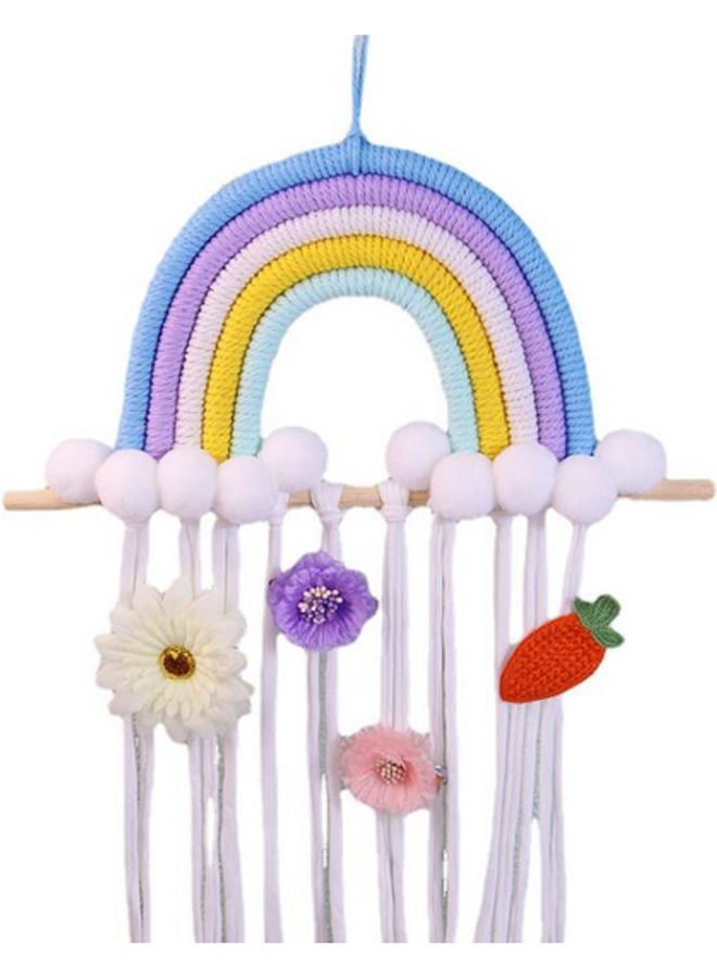 NIBEMINENT Children's Room Wall Weaving Decorative Props Multicolour 80x30cm 