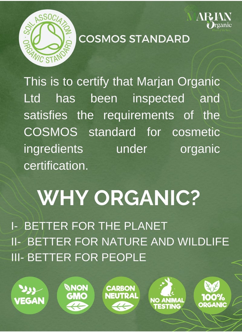 MARJAN ORGANIC - Peppermint Hydrosol Floral Water, 30ml, Cleansing Hydrating Face Mist, Body Mist, Cooling Scalp Mist, Headache Relief, Vegan, GMO Free - Image 1