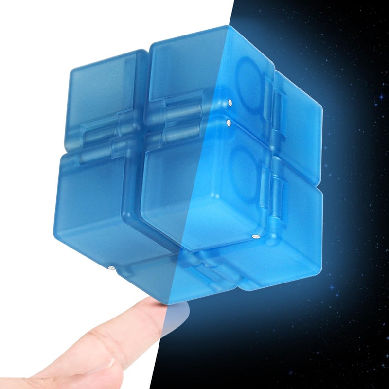 WUQID Infinitycube Fidget Toy Stress Relieving Fidgeting Game for Kids and AdultsCute PocketSized Unique Gadget for Anxiety Relief and Kill Time - Image 3