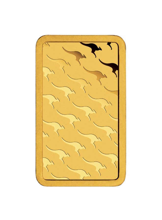 Perth Mint The Perth Mint Kangaroo 5g 99.99% Pure Gold Minted Bar - Image 4