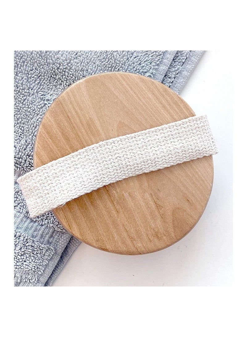 Body Brush for Wet or Dry Brushing - Gentle Exfoliating for Softer - Image 3
