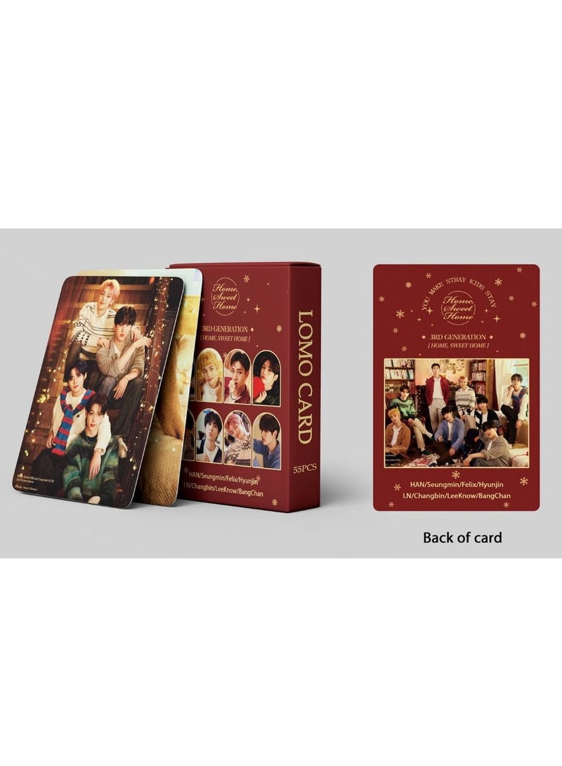 إيهوم بطاقات  ستراي كيدز "Home Sweet Home" لومو مكونة من 55 قطعة - Image 3