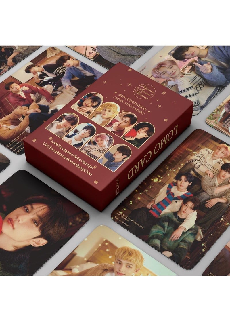 إيهوم بطاقات  ستراي كيدز "Home Sweet Home" لومو مكونة من 55 قطعة - Image 1