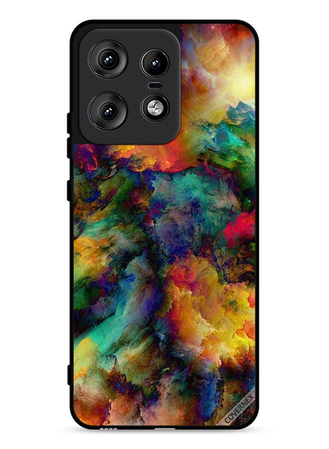 Covernex Motorola Edge 50 Pro 5G Protective Case Cover Vintage Colors  - Image 1