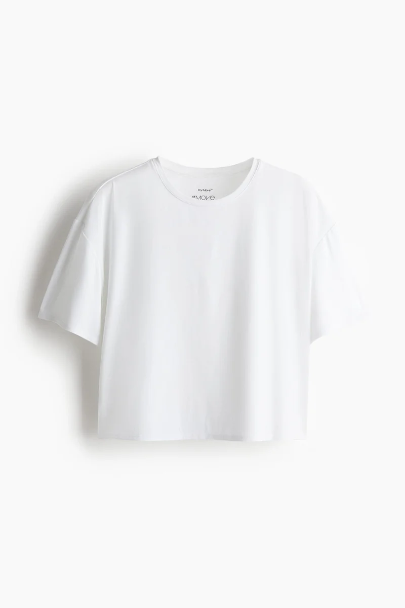 اتش اند ام Boxy-style sports top in DryMove™