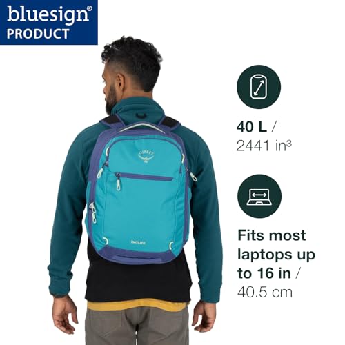 Osprey Daylite Expandable 26+6 Travel Pack, Night Shift Blue - Image 2