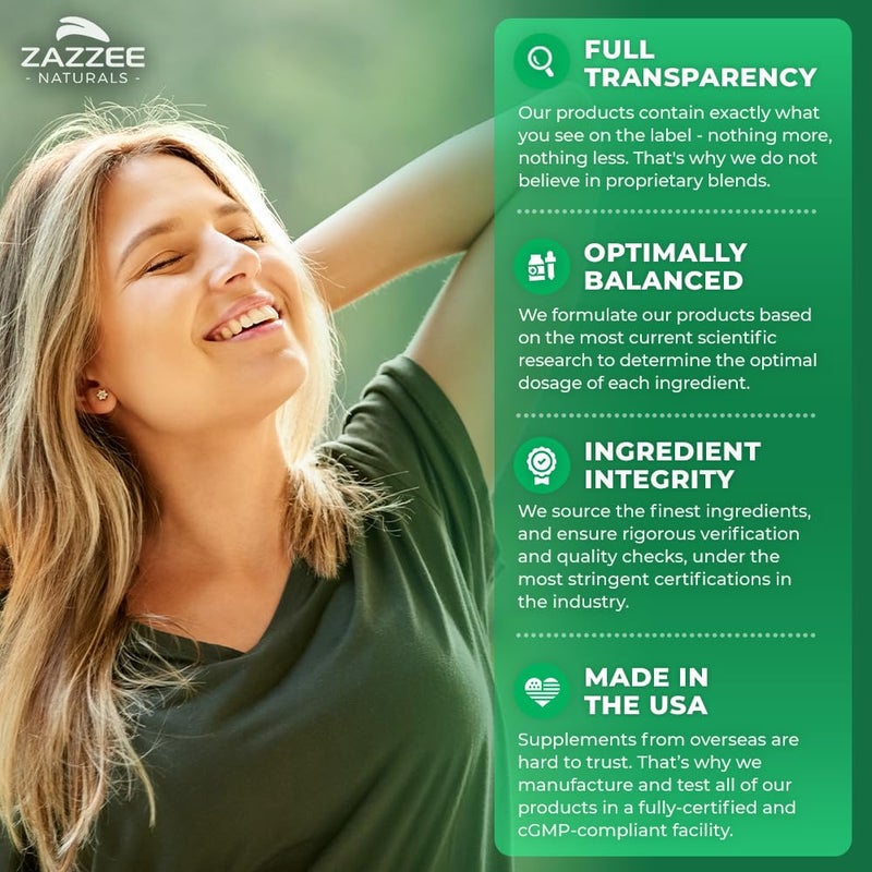 Zazzee Extra Strength Mucuna Pruriens 8:1 Extract, Minimum 20% L-Dopa, 1000 mg, 220 Vegan Capsules, 110 Day Supply, Concentrated and Standardized 8X Extract, 100% Vegetarian, All-Natural and Non-GMO - Image 5