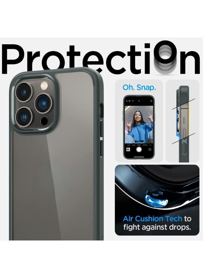 Color Fans - Ultra Hybrid iPhone 14 Pro Case Anti Yellowing Abyss Green - Image 1
