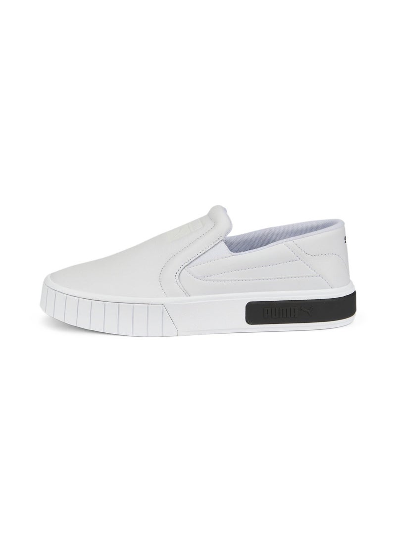 PUMA Cali Star Womens White Slip-On Leather Sneakers  - Image 5