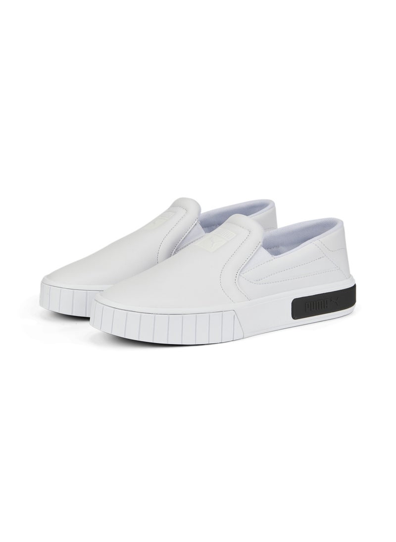 PUMA Cali Star Womens White Slip-On Leather Sneakers  - Image 2