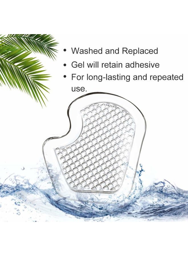 Kimihome Metatarsal Pads 8 Count Gel Cushions, Ball of Foot Cushion Protect and Relieve Metatarsal, Sesamoid, Ball of Foot Pain - 4 Pairs - Image 5