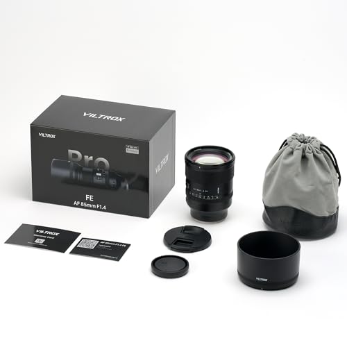 VILTROX عدسة فيلتروكس 85 مم f1.4 برو FE، AF 85 مم f/1.4 FE لعدسات سوني E-Mount، عدسة بورتريه لسوني FE a7iv a7c ii a7rv a9iii zve1 fx3 ev-e10 ii a6700 a6600 - Image 5
