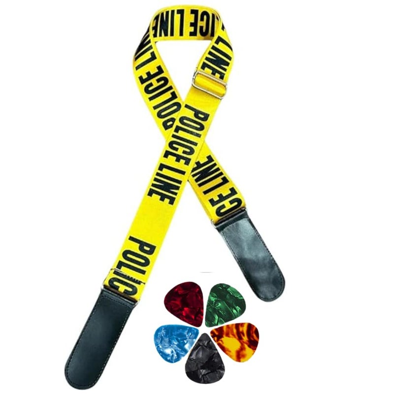 Mocking Bird Guitar Strap for Acoustic Adjustable Buckle Electric Guitar Strap Polyester Guitar Belt For Acoustic/Bass/Electric Guitar - Image 1