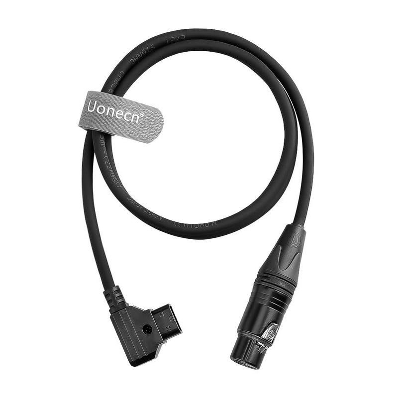 Uonecn Dtap to XLR 3 Pin Female Power Cable for RC 120B for LED Video Light 1M394 - Image 2