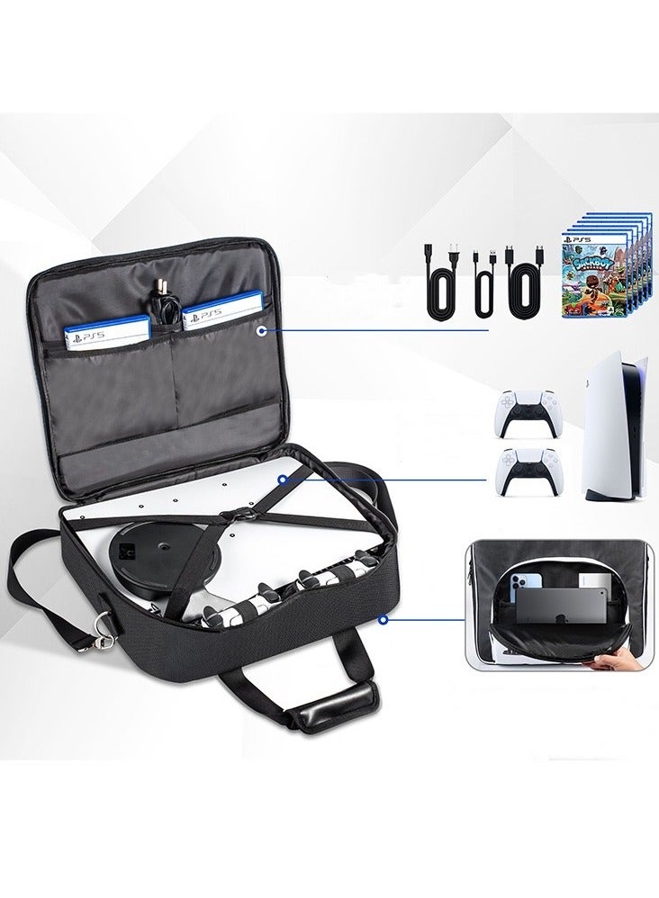Large Capacity Carrying Travel Storage Bag For Playstation 5(PS5)/PS5 Slim And Accessories - Image 2