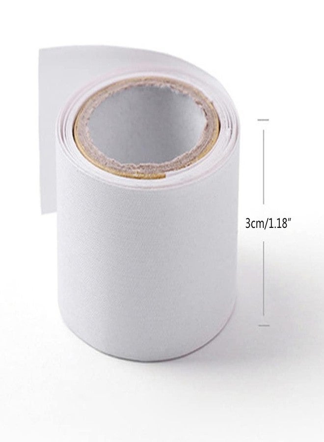 WsjiaboFux White Strong Nail Protector Fiberglass Nail Wrap for Gel Acrylic Nails Silk Wrap Nail Art Tool Silk Clean Self Adhesive Anti Damage Fiberglass Wrap DIY Gifts,False Accessories - Image 2