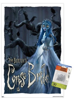 Trends International Tim Burton Corpse Bride Bride Wall Poster With Push Pins  - Image 2