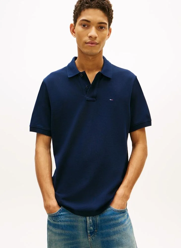 Hilfiger Flag Regular Fit Pique Polo Shirt