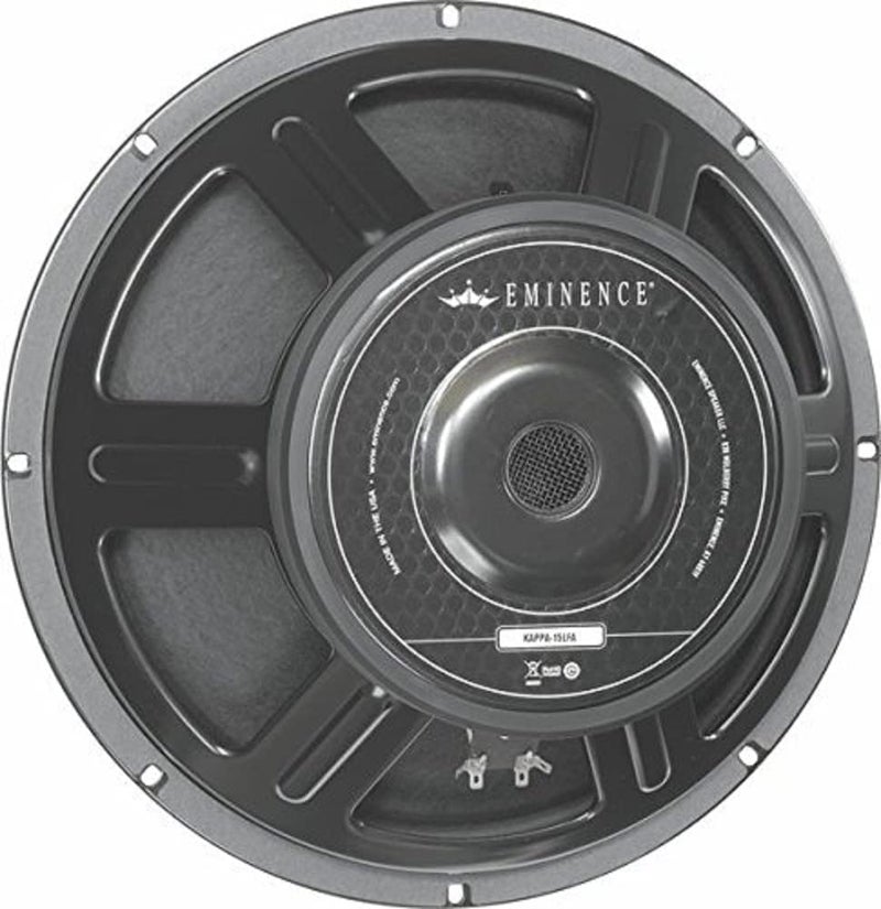 Eminence American Standard Kappa15LFA 15 Pro Audio Speaker 600 Watts at 8 Ohms Black - Image 2