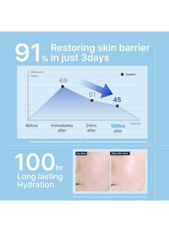 illiyoon Illiyoon Ceramide Ato Concentrate Cream | Face Moisturizer for Dry & Sensitive Skin, 100hr Lasting Hydration, For Face & Body, Gentle for Infants, Skin Barrier Repair, Vegan Certified, 6.76 fl.oz.  - Image 5