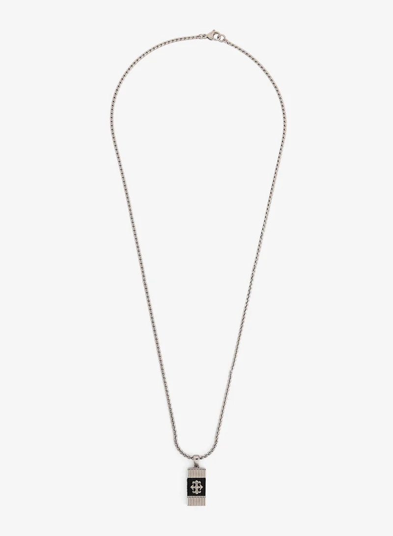 GUESS Rebel Moon Logo Necklace