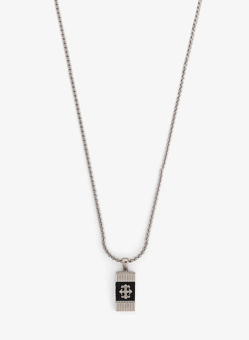 GUESS Rebel Moon Logo Necklace