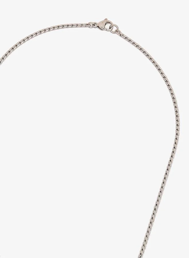 GUESS  Rebel Moon Logo Necklace for Men | Best Price UAE