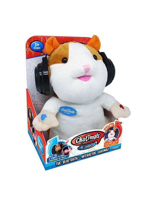 Chatimals Re-Loaded Hamster Interactive Toys Bluetooth Wireless Functions Sing and Dance Soft Toys