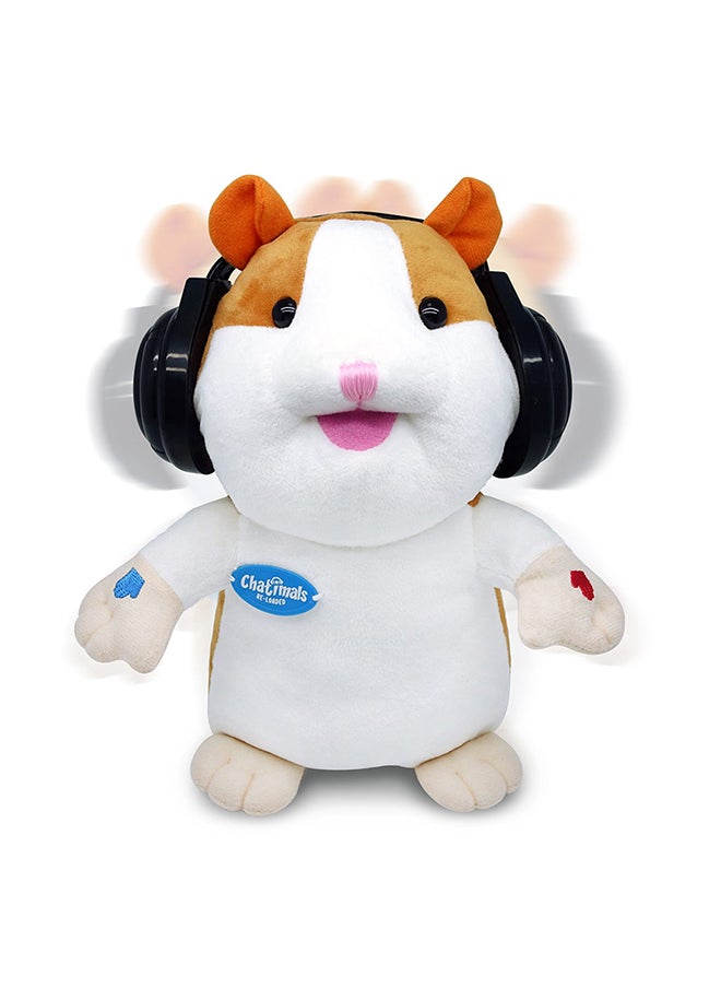 Dragon-i - Chatimals Re-Loaded Hamster Interactive Toys Bluetooth Wireless Functions Sing and Dance Soft Toys - Image 1
