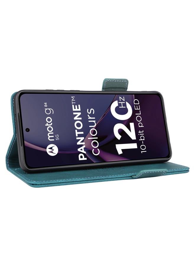 S-TOP Case For Motorola Moto G84 5G Magnetic Clasp Leather Phone Case - Image 5