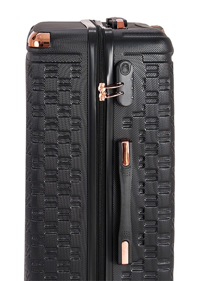 LIMRA Cabin Carry Check-In Luggage Trolley Size 20 inch Black - Image 4