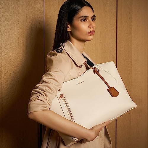 Miraggio Dakota Solid Structured Tote Bag For Women | Shoulder Bag For Women Stylish - Image 2