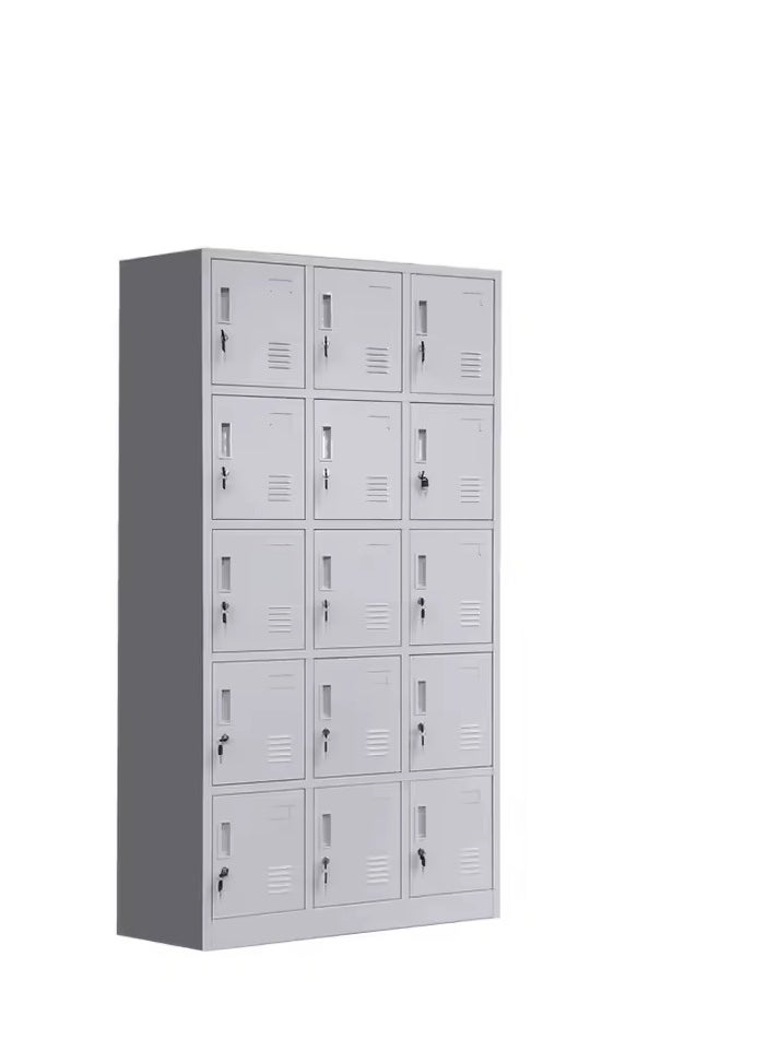 Protector Office Storage Lockers,Metal Garage Storage Cabinet,Large Steel Utility Locker,Garage Cabinets,Locker Cabinet with 12 Compartments for School Office Gym  - Image 1