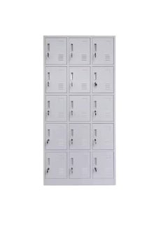 Protector Office Storage Lockers,Metal Garage Storage Cabinet,Large Steel Utility Locker,Garage Cabinets,Locker Cabinet with 12 Compartments for School Office Gym  - Image 2